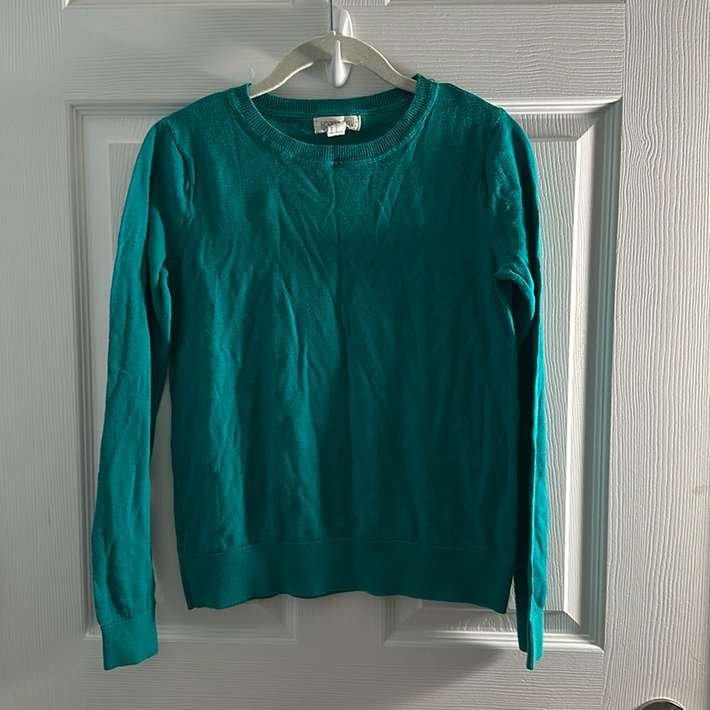Forever 21 Teal Sweater